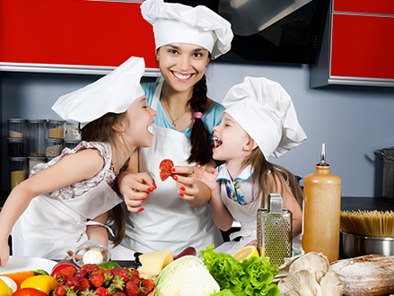 Enjoy kids homemade pizza evening